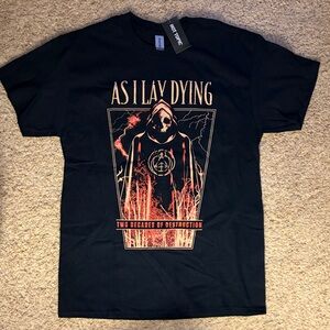 NWT As I Lay Dying Graphic Tee